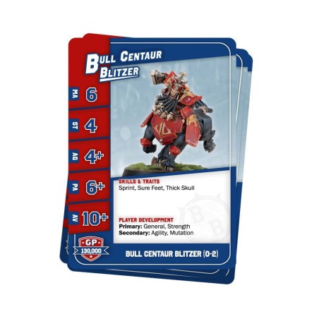 BloodBowl: Chaos Dwarf Cards