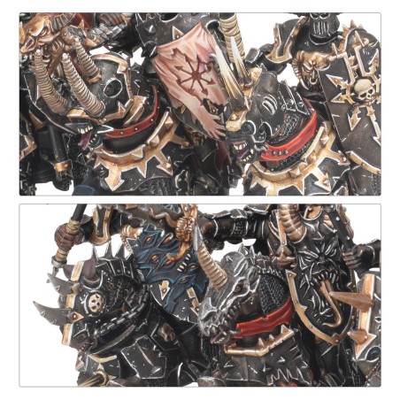 The Old World Guerriers du Chaos: Chevaliers du Chaos