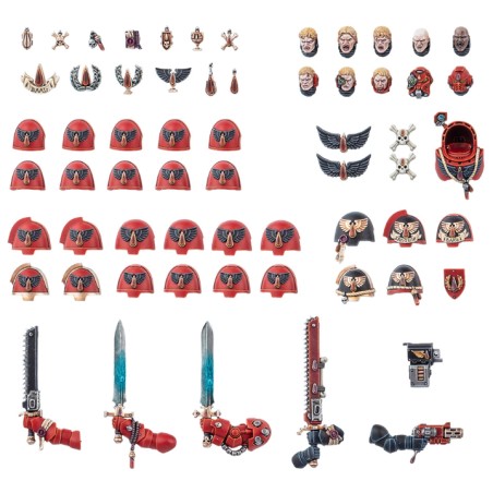 Blood Angels: Améliorations et Decalcomanie