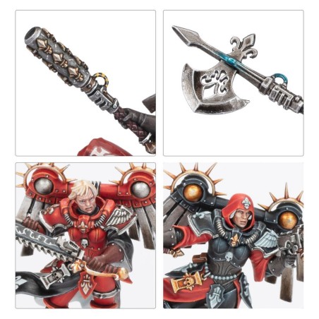 Adepta Sororitas: Chanoinesse avec Reacteur Dorsal