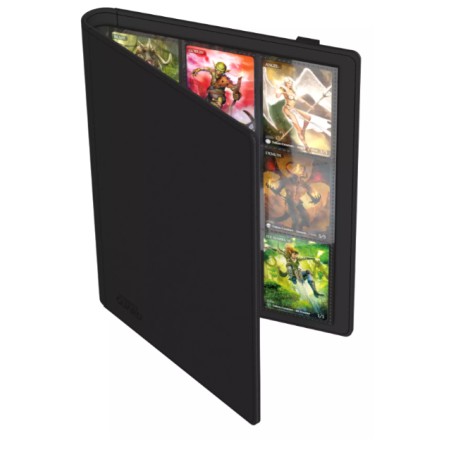 Portfolio: Flexxfolio Xenoskin Noir 360 Cartes (18 Pocket/Page)
