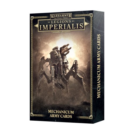 Legions Imperialis: Mechanicum Army Cards (Anglais)