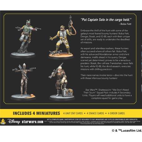 SW Shatterpoint: Nous n'Avons Pas Besoin de ses Racailles (Escouade)