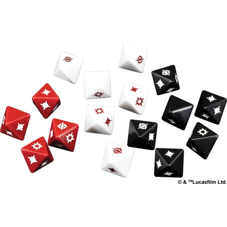 SW Légion: Set de Dés d'Attaque