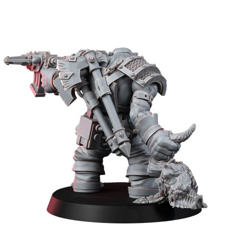 WE: Ork Gorkalt the Lone Wolf with Jaskier