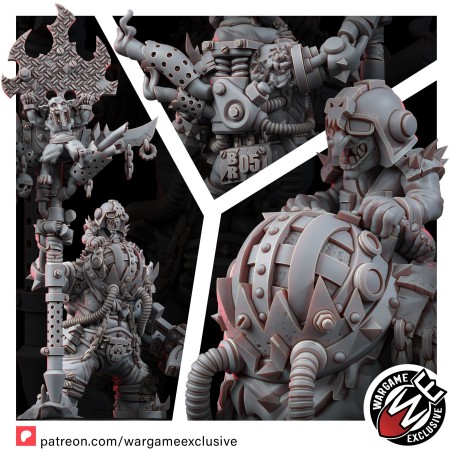 WE: Ork Mad Riders Master Blustr