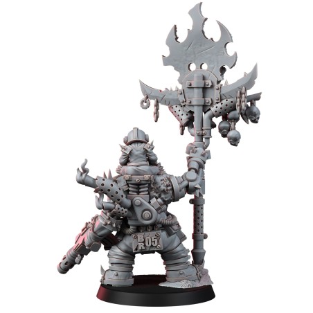 WE: Ork Mad Riders Master Blustr