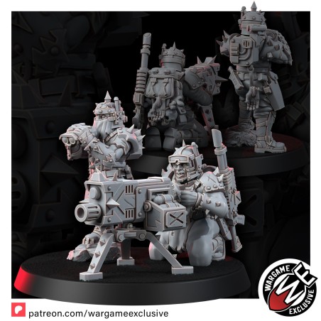 WE: Chaos Renegades of Pain Agony Weapons