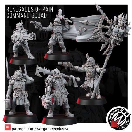 WE: Chaos Renegades of Pain Command (5U)