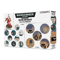 Sector Imperialis: socles ronds de 25 et 40mm