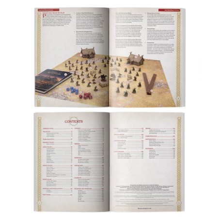 Lord of The Rings: Middle-Earth Livre de Règle (Anglais)