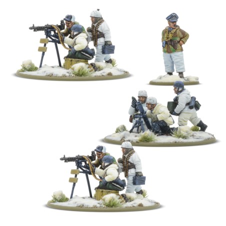 Bolt Action: Fallschirmjager (Winter) Heavy Weapons Platoon