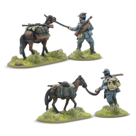 Bolt Action: Italian Alpini Mule Team