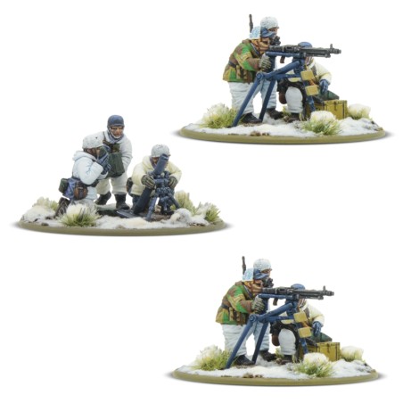 Bolt Action: Fallschirmjager (Winter) Heavy Weapons Platoon