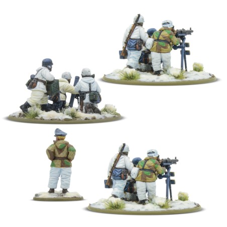 Bolt Action: Fallschirmjager (Winter) Heavy Weapons Platoon