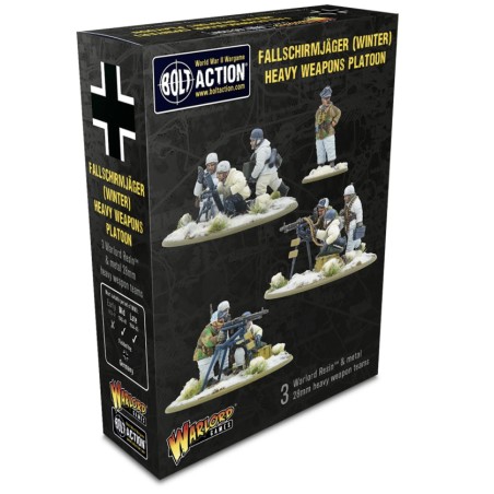 Bolt Action: Fallschirmjager (Winter) Heavy Weapons Platoon