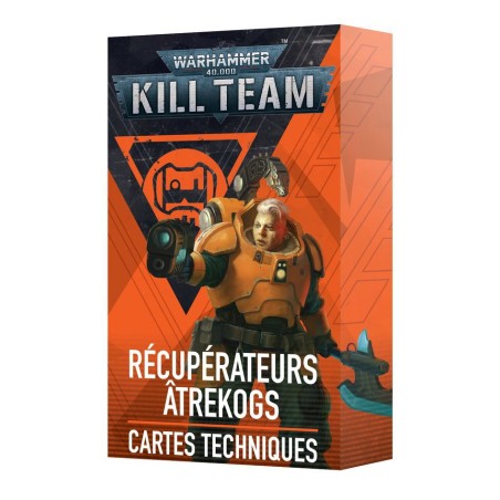Kill Team: Récupérateurs Atrekogs Cartes Techniques