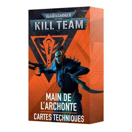 Kill Team: Main de l'Archonte Cartes Techniques