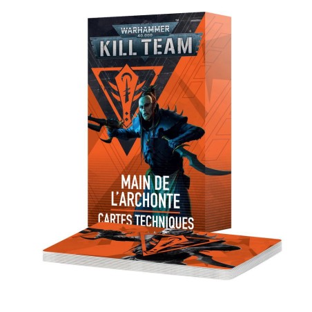 Kill Team: Main de l'Archonte Cartes Techniques