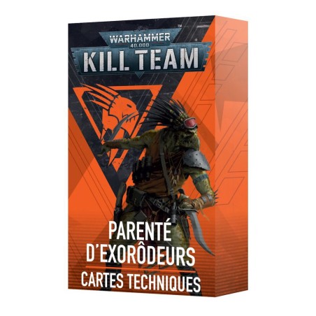 Kill Team: Parenté d'Exorodeurs Cartes Techniques