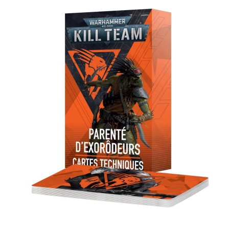 Kill Team: Parenté d'Exorodeurs Cartes Techniques