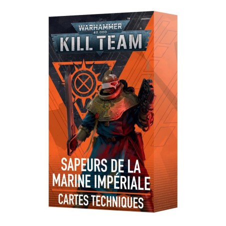 Kill Team: Sapeurs de la Marines Cartes Techniques