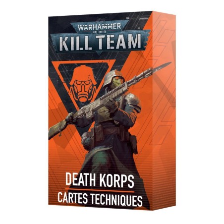 Kill Team: Death Korps Cartes Techniques