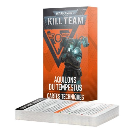 Kill Team: Aquillons du Tempestus Cartes Techniques