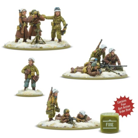 Bolt Action: US Airborne Heavy Weapon Platoon (Winter)
