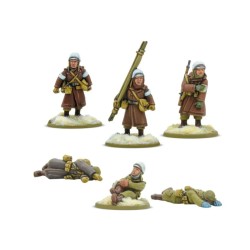 Bolt Action: US Army Stretcher Team & Casualties (Winter)