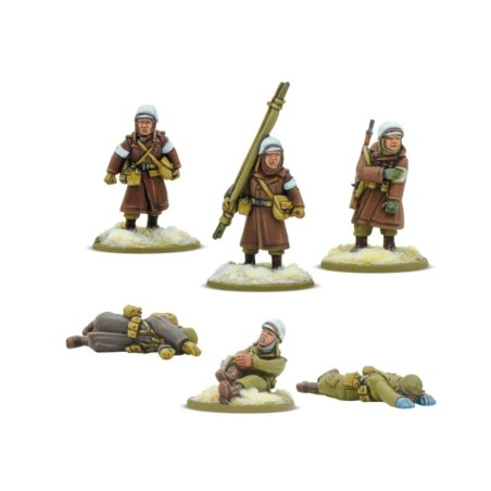 Bolt Action: US Army Stretcher Team & Casualties (Winter)