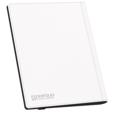 Portfolio: Flexxfolio Blanc Xenoskin 360 Cartes (18 Pocket/Page)