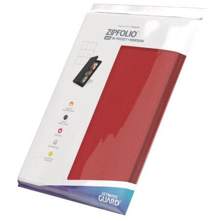 Zipfolio: Xenoskin Rouge 360 Cartes
