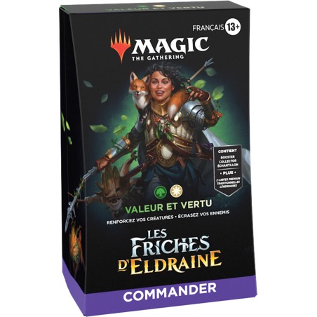 Les Friches d'Eldraine: Commander Valeur et Vertu