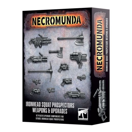 Necromunda: Ironhead Squat Weapons & Upgrades