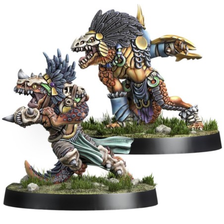 Greebo Bloodbowl: Kicgi and Rak