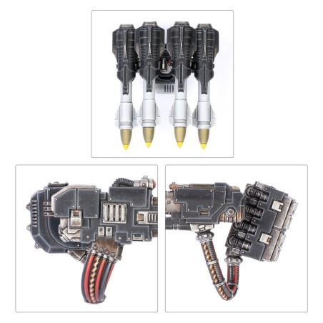 Space Marines Legion: Set d'Armes 1 de Dreadnought Deredeo