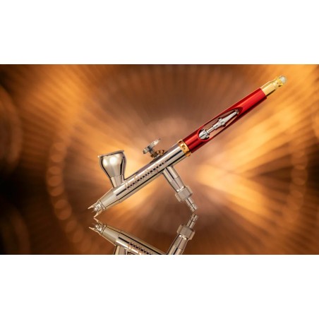 Aérographe: Harder and Steenbeck Infinity CRplus 2 en 1 Titanium