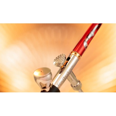 Aérographe: Harder and Steenbeck Infinity CRplus 2 en 1 Titanium