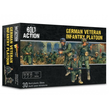 Bolt Action: German Veteran Infantry Platoon