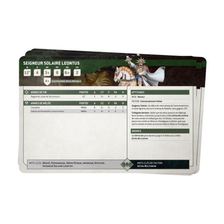 Astra Militarum: Cartes Techniques