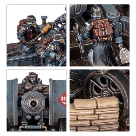 Astra Militarum: Equipe d'Artillerie de Krieg