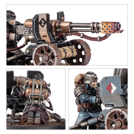 Astra Militarum: Escouade d'Armes Lourdes de Krieg (x3)