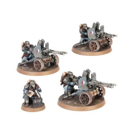 Astra Militarum: Escouade d'Armes Lourdes de Krieg (x3)
