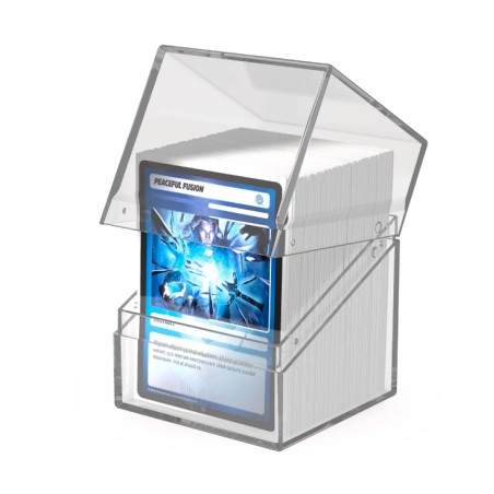 Deck Box:Boulder Deck 100+ taille Standard Transparente