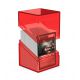 Deck Box: Boulder Deck 100+ Clear Taille Standard Ruby