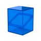 Deck Box: Boulder Deck 100+ Clear Taille Standard Sapphire