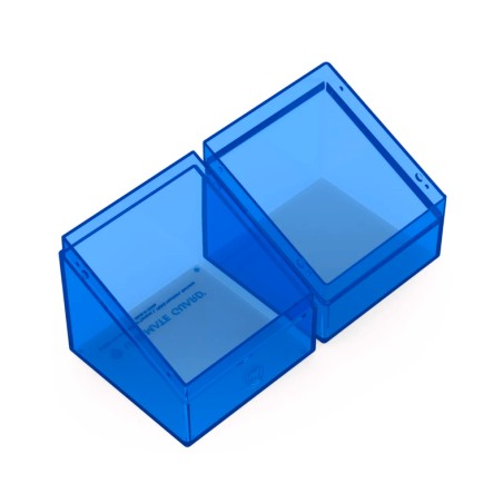 Deck Box: Boulder Deck 100+ Clear Taille Standard Sapphire