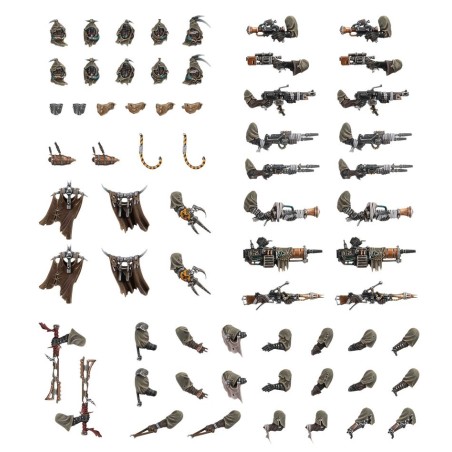 Necromunda: Ash Wastes Nomads Weapons & Upgrades