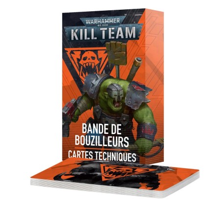 Kill Team: Bande de Bouzilleurs Cartes Techniques